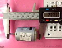 Johnson Electric DC Motor, 9000rpm, 18000rpm, 6-24VDC, 6V, 9V, 12V, 24V