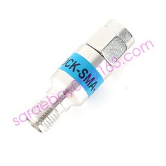 DC Block SMA – JK Male to Female Stainless Steel RF Coaxial 2W DC-6GHz 50 ohms