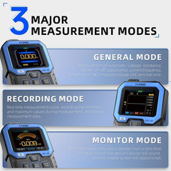 Digital Multimeter 9999 Counts TRMS Auto Ranging Rechargeable Voltage Tester