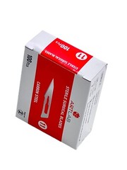 1000 Surgical Scalpel Blades Surgical Dental ENT Instruments with Free Handle