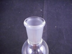 CHEMGLASS Round Bottom Flask 100mL Single Neck 24/40 Heavy Wall CG-1506-05