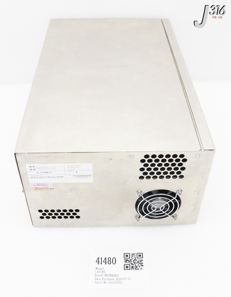 41480 NOVELLUS ASSY, SYS-CONT, P166, DUAL ETHER (PARTS) 02-157568-00