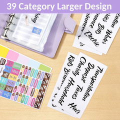 Budget Binder with Money Saving Challenge, Money Saving Binder with Cash Envelop