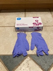 MedPride Powder-Free Nitrile Exam Gloves Large, Box/100
