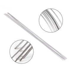 AZDENT 10Pcs/Pack Dental Ortho Lingual Retainer Wire Flat Strand Stainless Steel