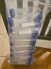 Azzota® 50ml Sterilized Non-disposable Centrifuge Tubes, 25/pk