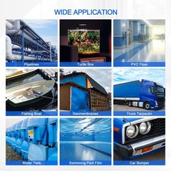 Hot Air Plastic Welder 1600W Plastic Welding Roofing Kit 110V, Vinyl PVC TPO …