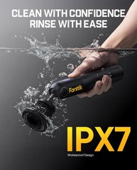 Fanttik Flip G10 Nano AutoCare Cordless Electric Car Interior Detailing Black