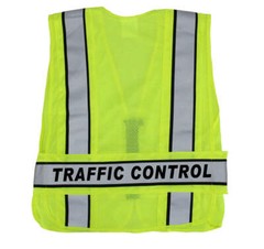 High Visibility Reflective Duty Safety Vests Plain and ID (Security)