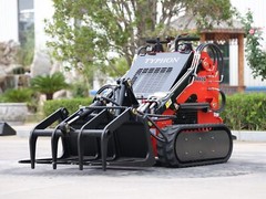 Grapple Grabber mini skid steer loader attachments for TYPHON STOMP SKID STEER