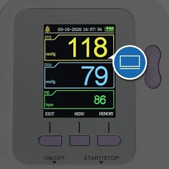 US Automatic Digital Upper Arm Blood Pressure Monitor Heart Beat Meter LCD,cuffs