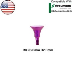 US RC Dental Healing Abutment Healing Closure Caps Fit Straumann ITI Bone Level