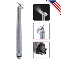 Dental 45 Degree LED E-generator 45°/High Speed No-LED Handpiece 4 Hole fit NSK