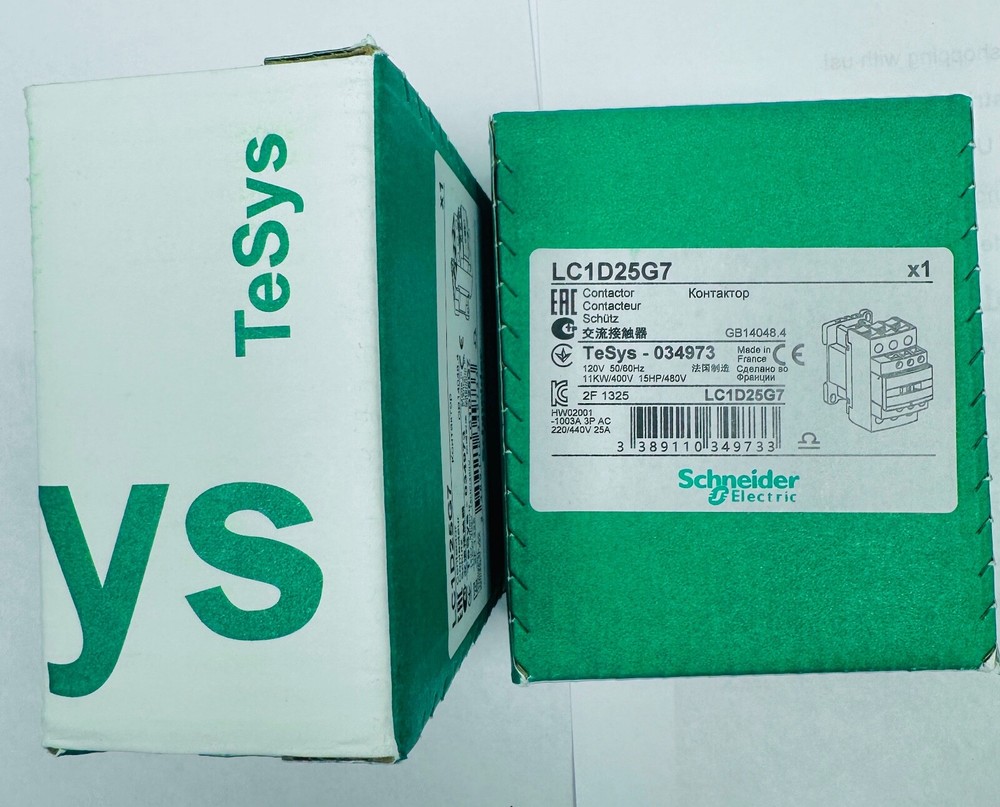 LC1D25G7 Contactor New “Free Shipping From USA”