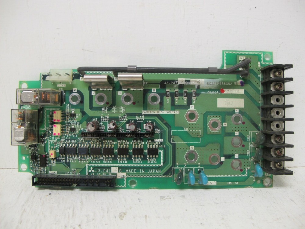 Mitsubishi J3-P412B-EB BC386A558G52 AC Servo Board MR-J3-500B PC PCB J3-P412B