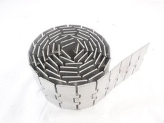 10’L Rexnord 4″W x 1.5″Pitch Stainless Steel Table Top Conveyor Chain 10018