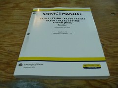New Holland T9.700 Tier 4B 4WD Tractor Factory Engine Service Repair Shop Manual