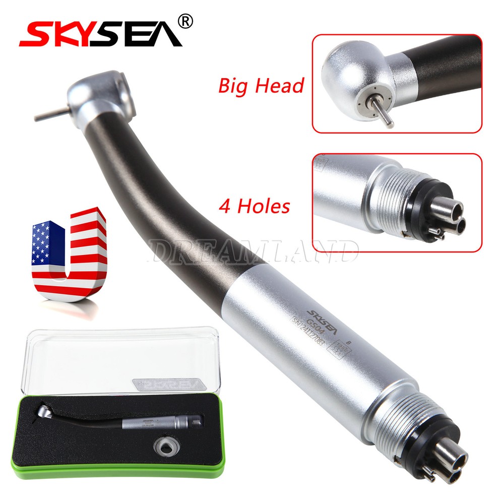 Dental Handpiece Fiber Optic High Speed Turbine Fit KAV NSK Coupler 2/4/6Holes Y