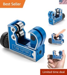 Professional-Grade Mini Pipe Cutter for Copper, PVC & More – Easy Operation