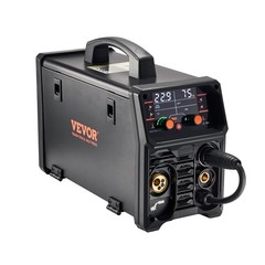 VEVOR Pro MIG Welder 200A Pluse Mig Welding Machine 5-in-1 Synergic Welder