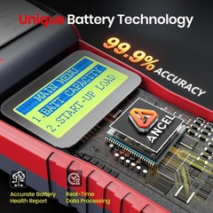 ANCEL BST500 Car Battery Tester with Printer, 12v 24v Automotive Battery Load…