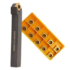 SSSCR1212H09 Lathe Turn Tools Holder + SCMT09T308 SCMT32.52 Carbide Inserts New