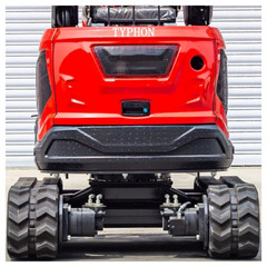 TYRANT 17 Mini Excavator Kubota D902 Engine Side Swing with 12 attachments