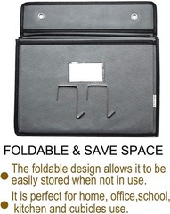Over the Door Hanging File Organizer 5 Extra Large Pockets Wall Hanging File …