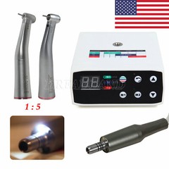 Pieza mano eléctrica 1: 5 micro motor eléctrico LED escobillas dentales NSK Styl