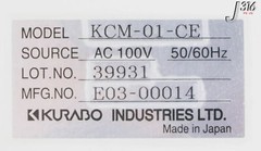 34068 KURABO CHEMICALYZER-MINI, H2SO4+H2O2, KCM-01-CE KCP-23