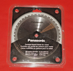 Panasonic EY9PM17A Carbide Tipped 40 tooth 6 1/2 in Metal cutting Saw Blade New