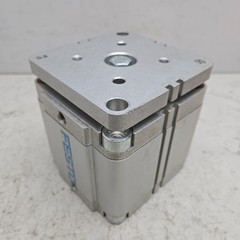Festo ADVUL-100-50-P-A Compact Pneumatic Cylinder 50mm Stroke 100mm Bore 145 Psi