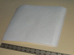 50 White Tyvek Sheets-10 1/2 X 11 inch, ALL PURPOSE-tear water resistant Paper