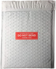 1X3 Inches Handle with Care – Do Not Bend – Thank You Self Adhesive Shipping War