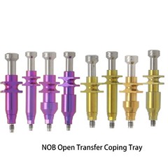 Healing Locator Abutments Open/Closed Tray Torque Wrench Fit Nobel Conical NP/RP