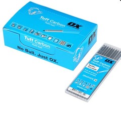 OX Tools Pro Tuff Carbon Pencil Leads – Graphite Lead | 10-Pack