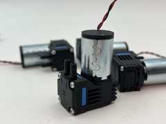 LOT OF 4 PCS THOMAS 12100088 Miniature Liquid Diaphragm Pump 24V