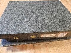 TRU-STONE GRANITE INSPECTION SURFACE PLATES 24X18X4 GRADE A 2″ LIP 24X14X2.25