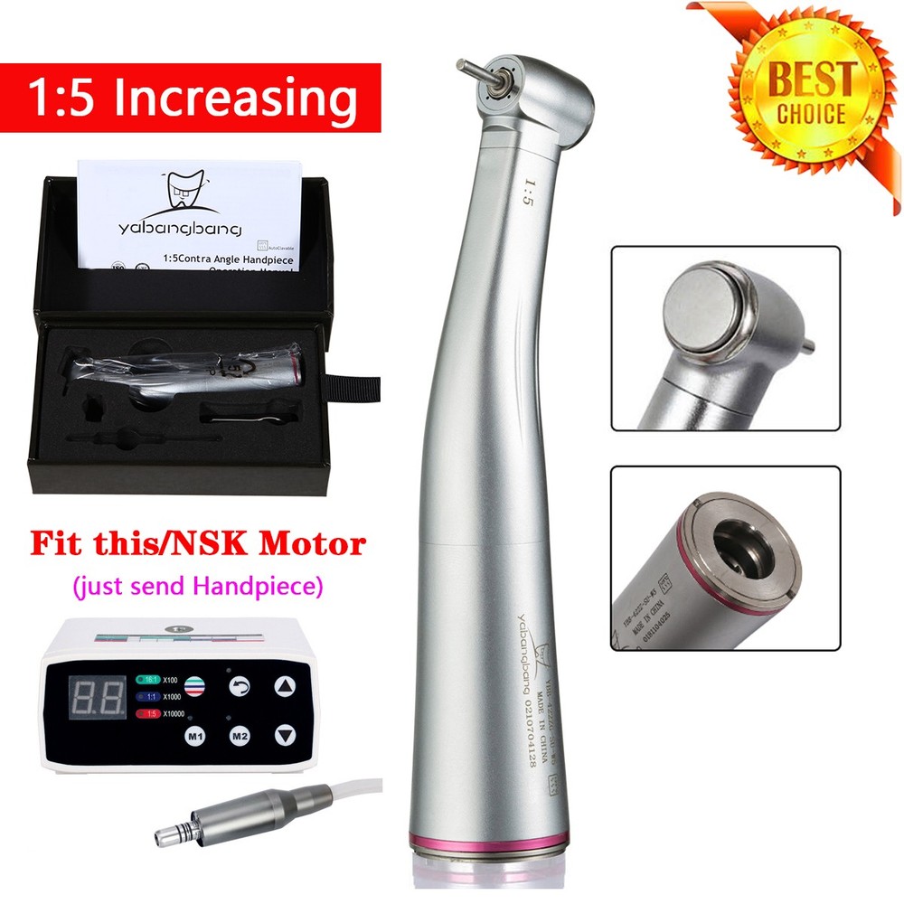 NSK Style Ti-MAX Dental 1:5 Increasing Contra Angle Handpiece