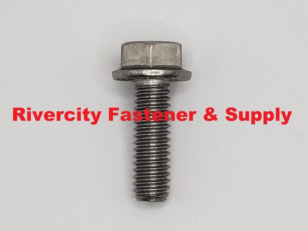 5/16-18×1 Flange Bolts 5/16×18 x 1″ Stainless Steel Screws 5/16-18 x 1
