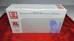 SYNGUARD NITRILE EXAM GLOVES (1X- Box Xl 100pcs)