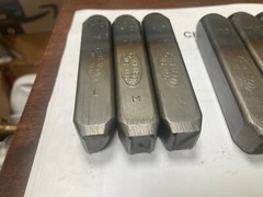 CH Hanson Individual HD 1/2″ Steel Stamp, See Specifics For Availability