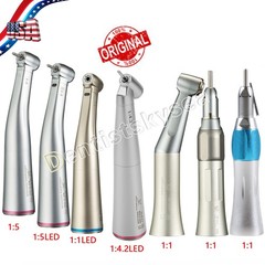 1:1 1:4.2 1:5 Contra Angle Optic Low Speed Handpiece Straight Nosecone Dental