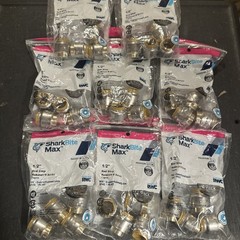 32 Sharkbite Max Push To Connect 1/2” End Stop New Sealed (384)