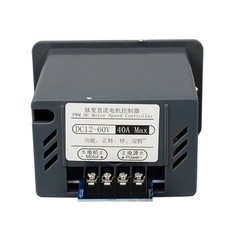 40A PWM DC Motor Speed Controller 12V 24V 36V 48V Variable Speed Switch Reverse