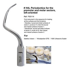 Newtron Handpiece Acteon Satelec Ultrasonic Piezo Tip #1 H3 1S GD1 Scaling Perio