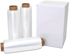 18″ x 1000′ 80 Gauge 2 Rolls Pallet Wrap Stretch Film Hand Shrink Wrap 1000FT
