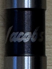 New Jacobs Arbor 1/2″ Straight Shank to 33JT Jacobs Taper.
