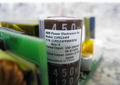 New ABB CLP0224FPXXXZ03A 120-240VAC 4A 24VDC 8.34A 200W Open Frame Power Supply