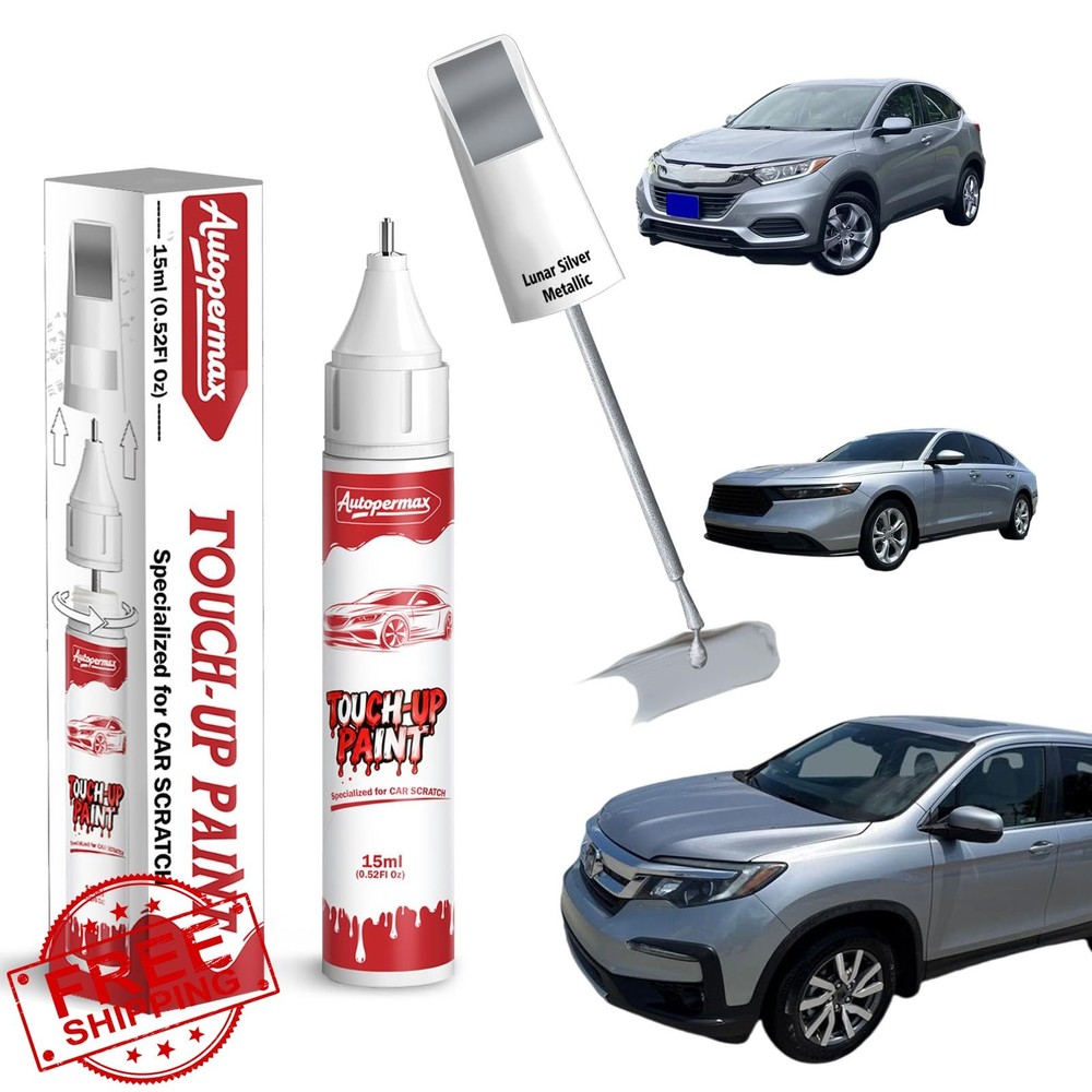 Autopermax NH830M Lunar Silver Metallic Honda Touch Up Paint Scratch Repair